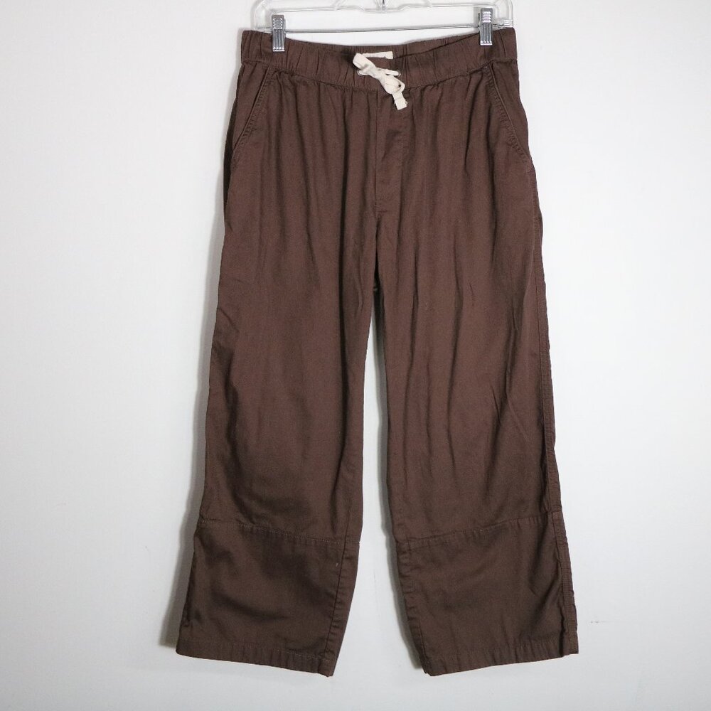Pact Chocolate Wide Leg Pants